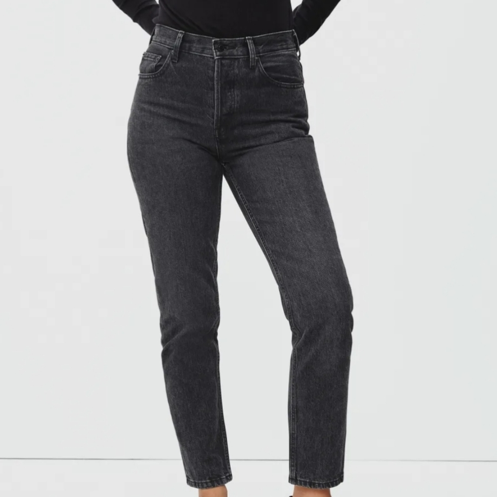 Everlane hight waist straight cut jeans